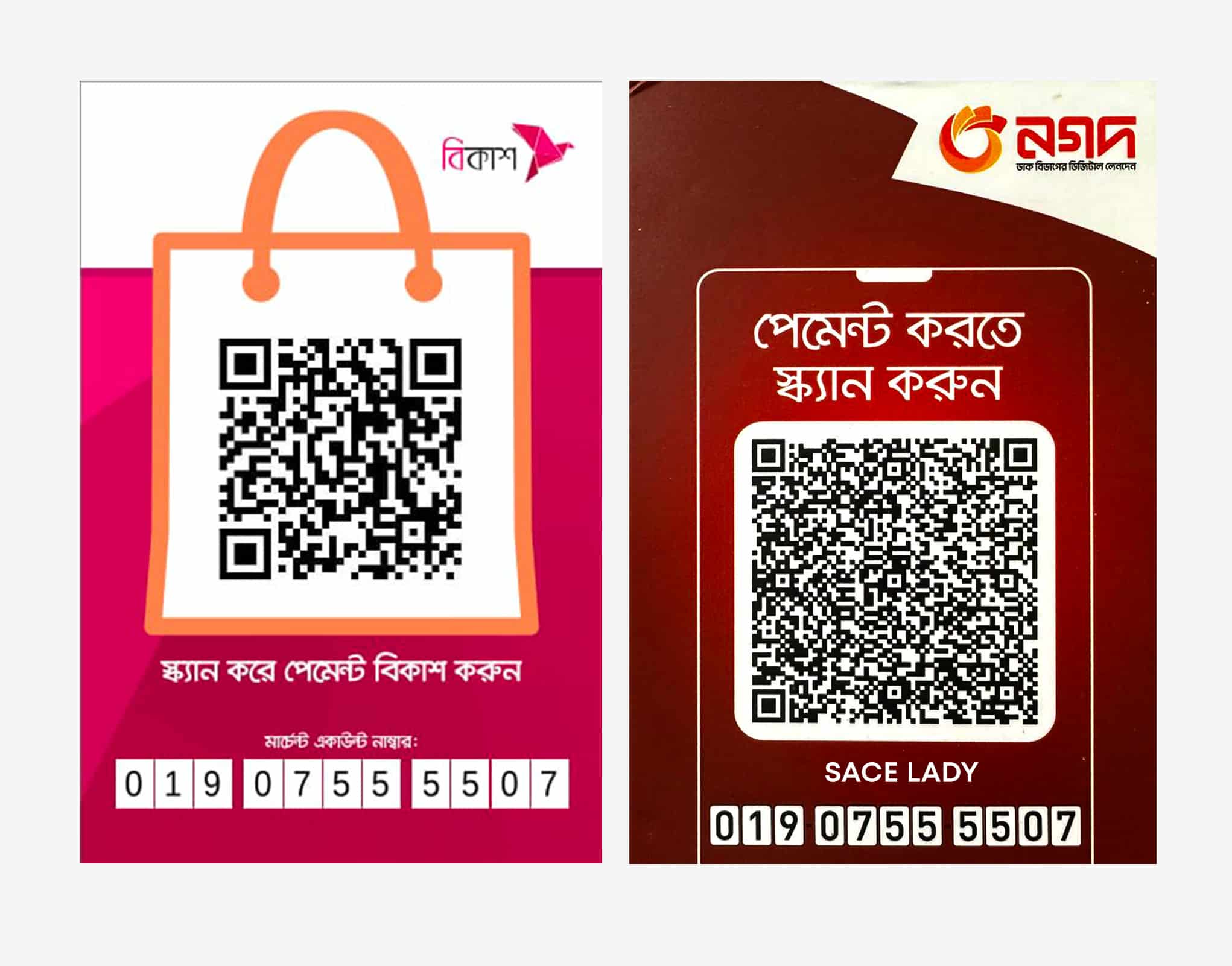 bKash:Nagad App Payment